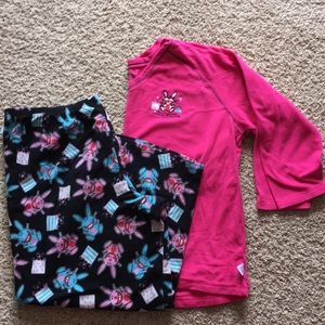 Happy bunny pajama set
